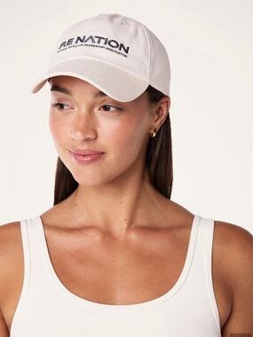 P.E Nation White Hommage Blush Baseball Hat